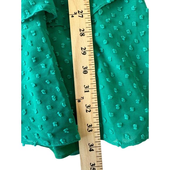 Yumi Kim Class Act Emerald Green Flirty Flowy Dress NWOT S - Picture 8 of 10